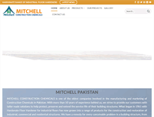 Tablet Screenshot of mitchellpakistan.com